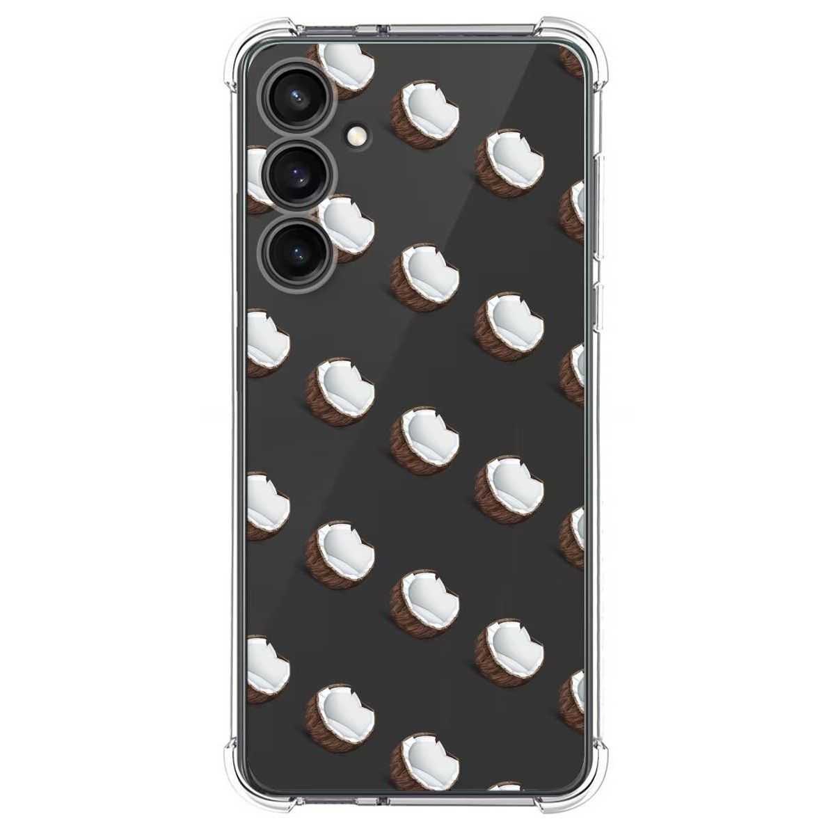 Funda Silicona Antigolpes para Samsung Galaxy S23 FE 5G diseño Cocos Dibujos