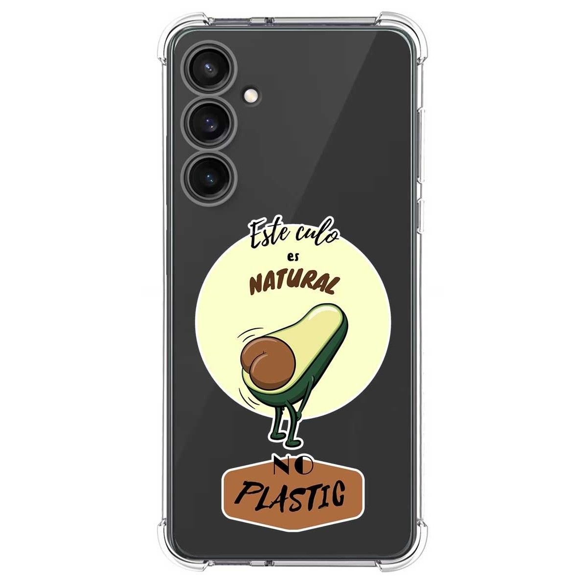 Funda Silicona Antigolpes para Samsung Galaxy S23 FE 5G diseño Culo Natural Dibujos