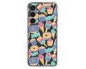 Funda Silicona Antigolpes para Samsung Galaxy S23 FE 5G diseño Dulces 02 Dibujos