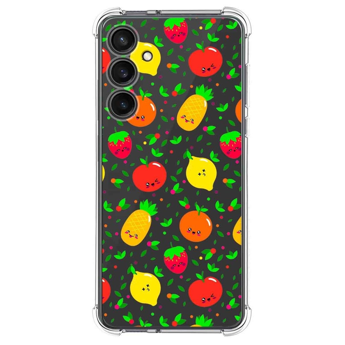 Funda Silicona Antigolpes para Samsung Galaxy S23 FE 5G diseño Frutas 01 Dibujos
