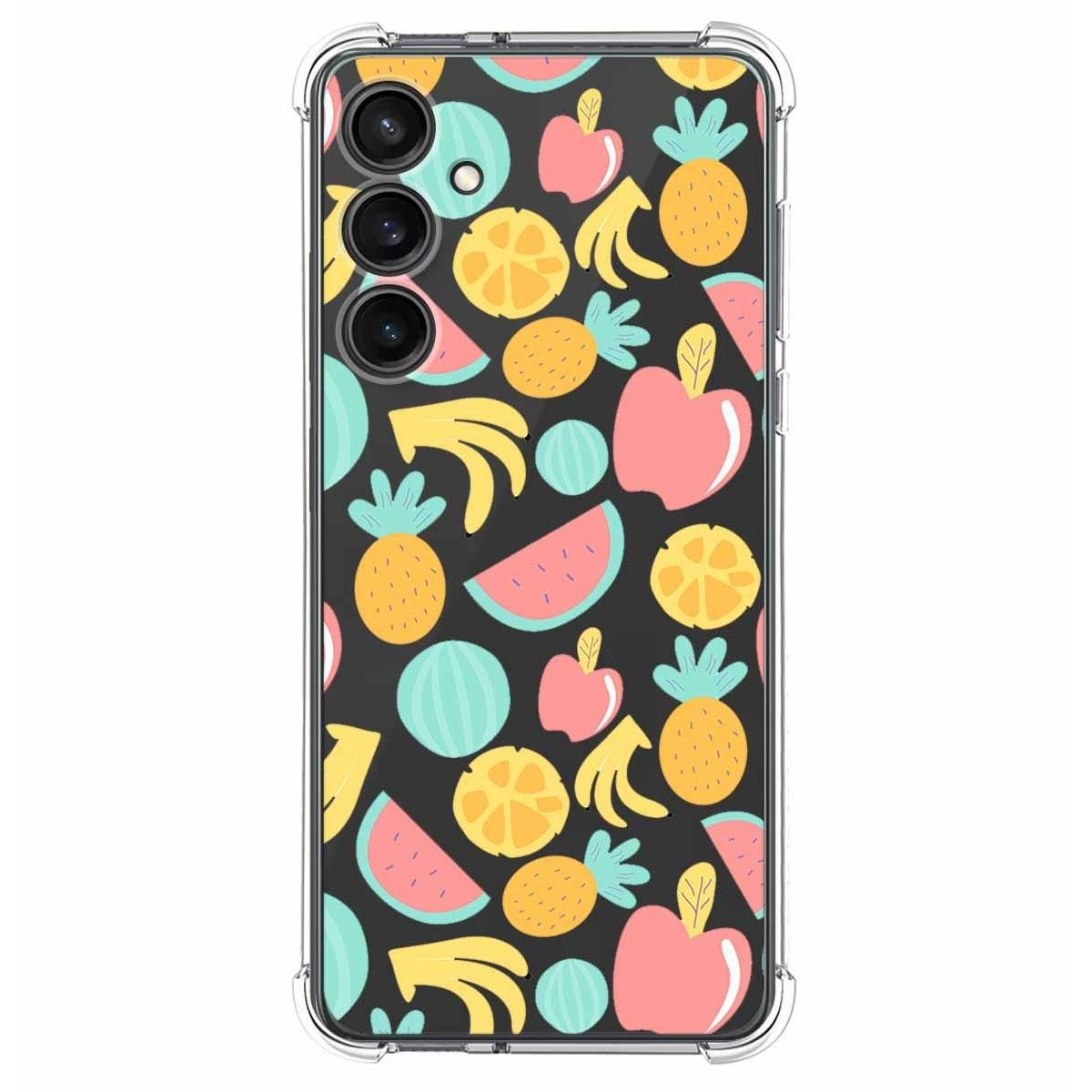 Funda Silicona Antigolpes para Samsung Galaxy S23 FE 5G diseño Frutas 02 Dibujos