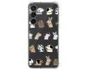 Funda Silicona Antigolpes para Samsung Galaxy S23 FE 5G diseño Perros Dibujos