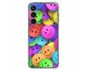 Funda Silicona Antigolpes para Samsung Galaxy S23 FE 5G diseño Smile Dibujos