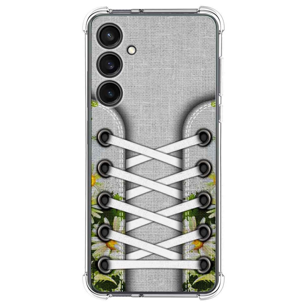 Funda Silicona Antigolpes para Samsung Galaxy S23 FE 5G diseño Zapatillas 08 Dibujos