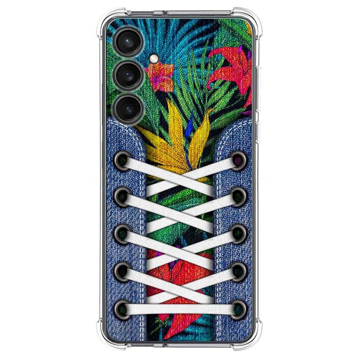 Funda Silicona Antigolpes para Samsung Galaxy S23 FE 5G diseño Zapatillas 12 Dibujos