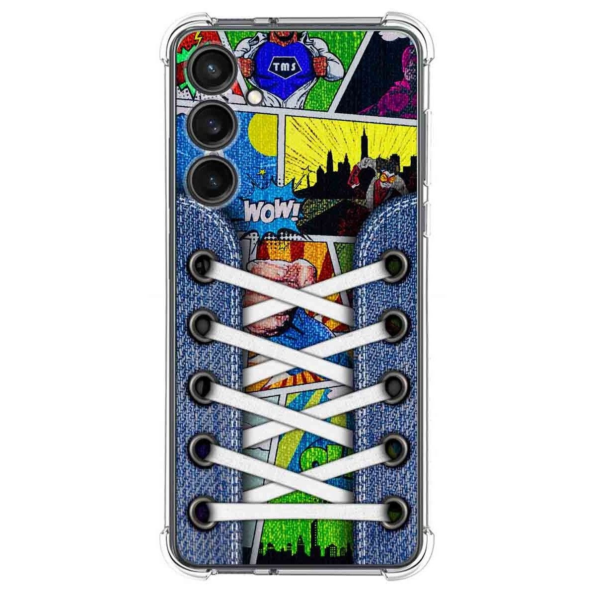 Funda Silicona Antigolpes para Samsung Galaxy S23 FE 5G diseño Zapatillas 14 Dibujos