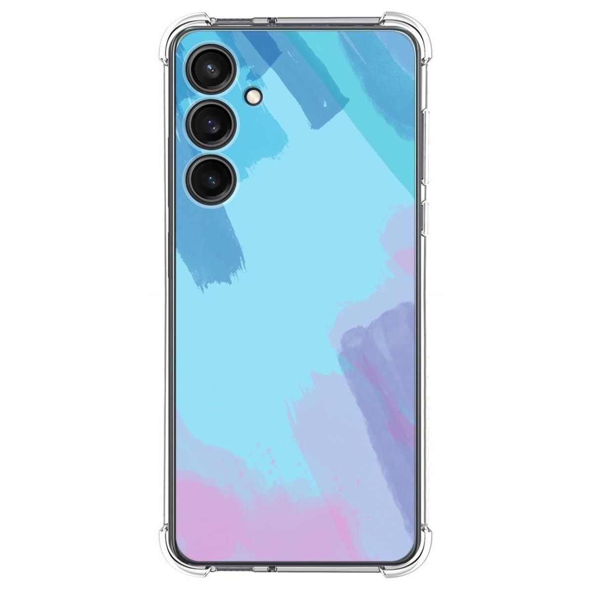 Funda Silicona Antigolpes para Samsung Galaxy S23 FE 5G diseño Acuarela 10 Dibujos