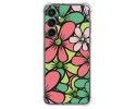 Funda Silicona Antigolpes para Samsung Galaxy S23 FE 5G diseño Flores 02 Dibujos