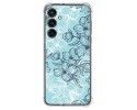 Funda Silicona Antigolpes para Samsung Galaxy S23 FE 5G diseño Flores 03 Dibujos