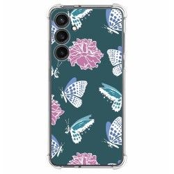 Funda Silicona Antigolpes para Samsung Galaxy S23 FE 5G diseño Flores 10 Dibujos