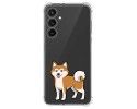 Funda Silicona Antigolpes para Samsung Galaxy S23 FE 5G diseño Perros 02 Dibujos
