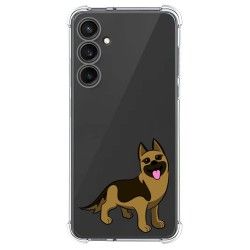 Funda Silicona Antigolpes para Samsung Galaxy S23 FE 5G diseño Perros 03 Dibujos