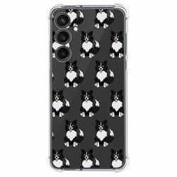 Funda Silicona Antigolpes para Samsung Galaxy S23 FE 5G diseño Perros 07 Dibujos