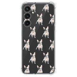 Funda Silicona Antigolpes para Samsung Galaxy S23 FE 5G diseño Perros 12 Dibujos