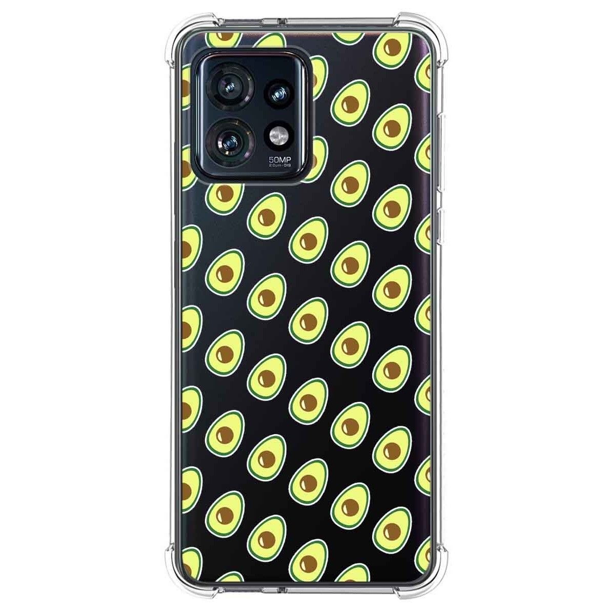Funda Silicona Antigolpes para Motorola Edge 40 Pro 5G diseño Aguacate Dibujos