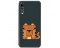 Funda Gel Tpu para Huawei P20 Pro Diseño Tigre Dibujos