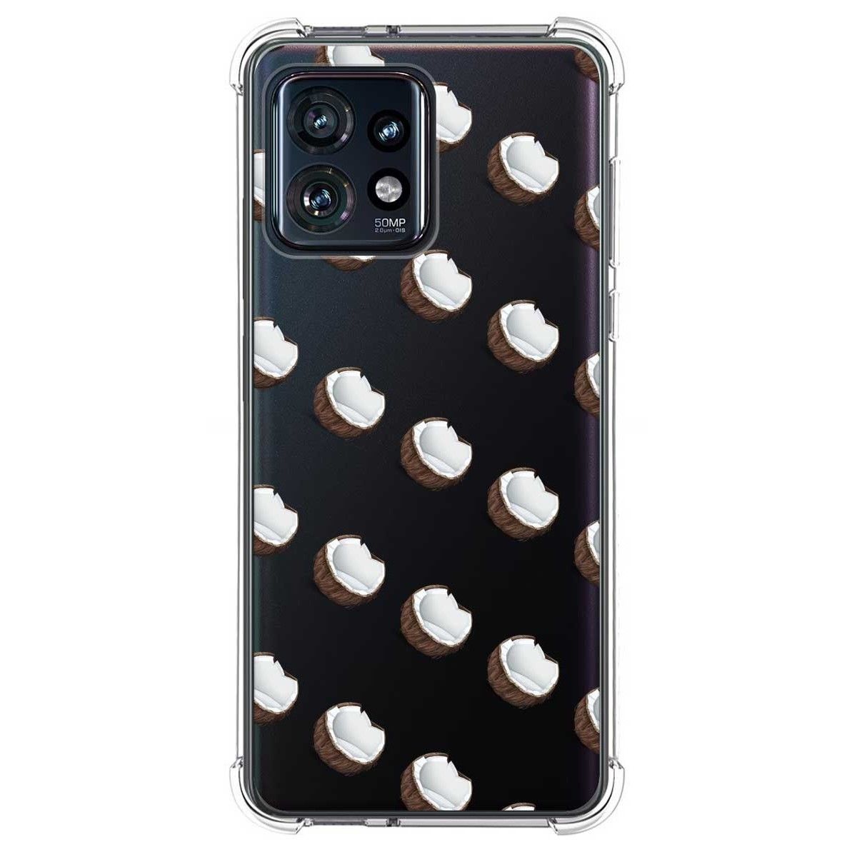 Funda Silicona Antigolpes para Motorola Edge 40 Pro 5G diseño Cocos Dibujos