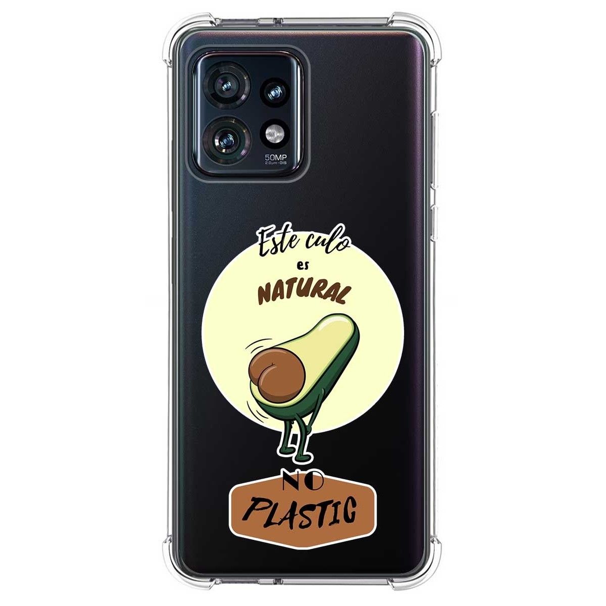 Funda Silicona Antigolpes para Motorola Edge 40 Pro 5G diseño Culo Natural Dibujos