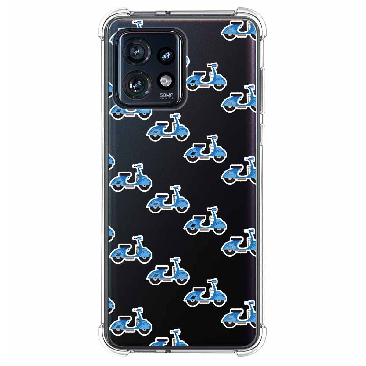 Funda Silicona Antigolpes para Motorola Edge 40 Pro 5G diseño Scooter Dibujos