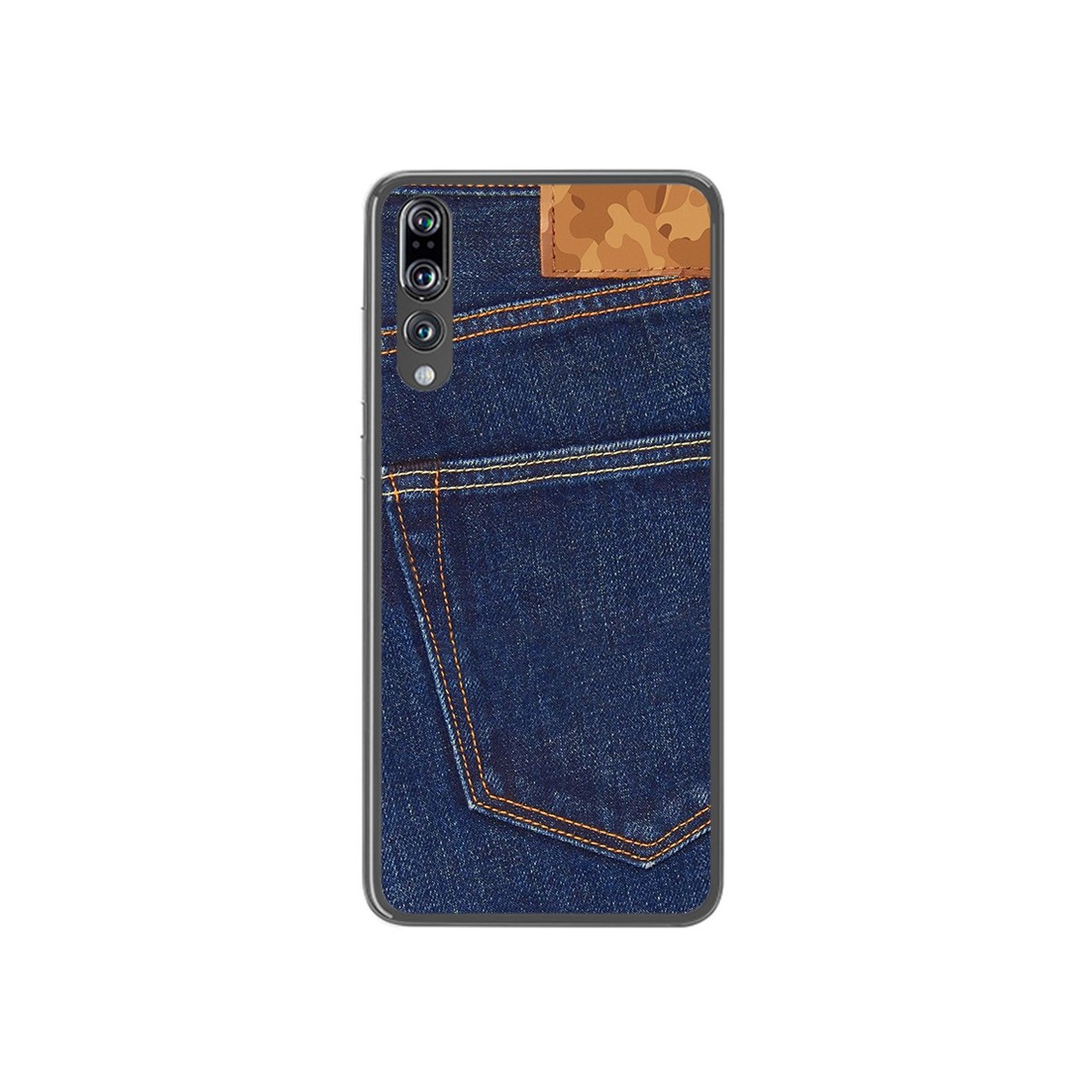 Funda Gel Tpu para Huawei P20 Pro Diseño Vaquero Dibujos