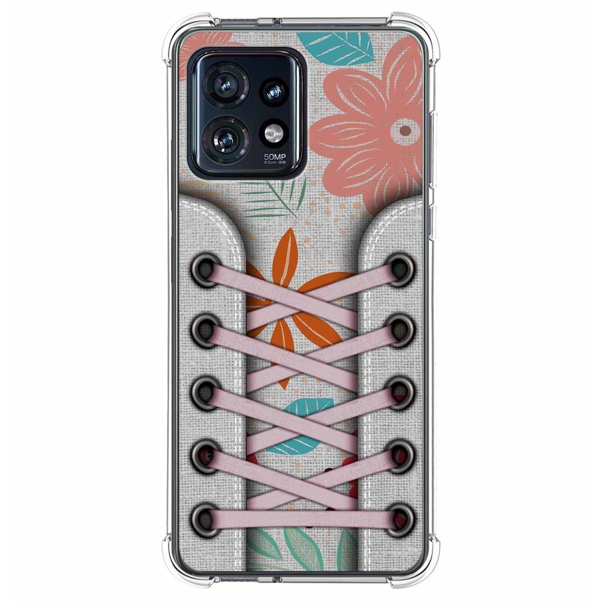 Funda Silicona Antigolpes para Motorola Edge 40 Pro 5G diseño Zapatillas 09 Dibujos