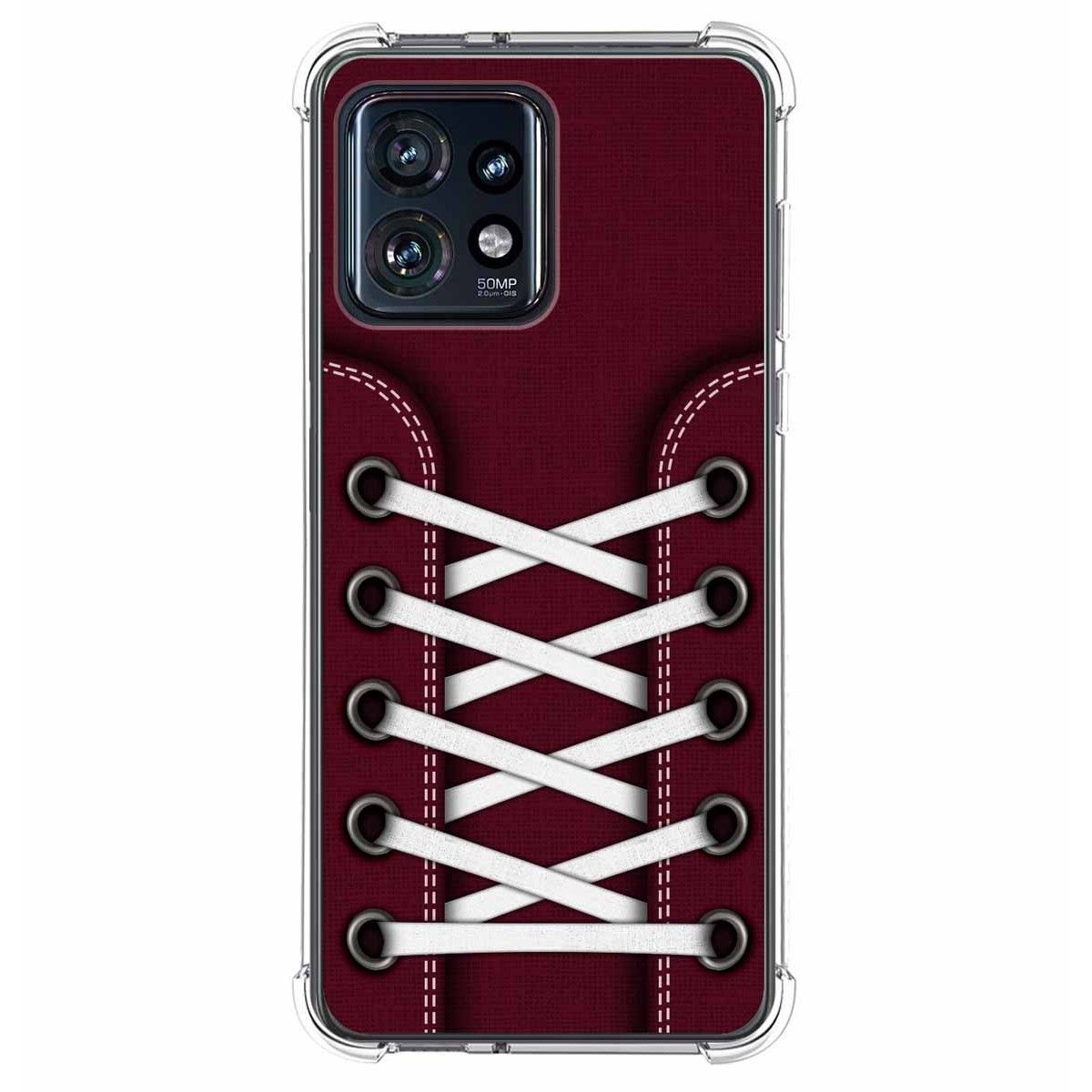 Funda Silicona Antigolpes para Motorola Edge 40 Pro 5G diseño Zapatillas 17 Dibujos