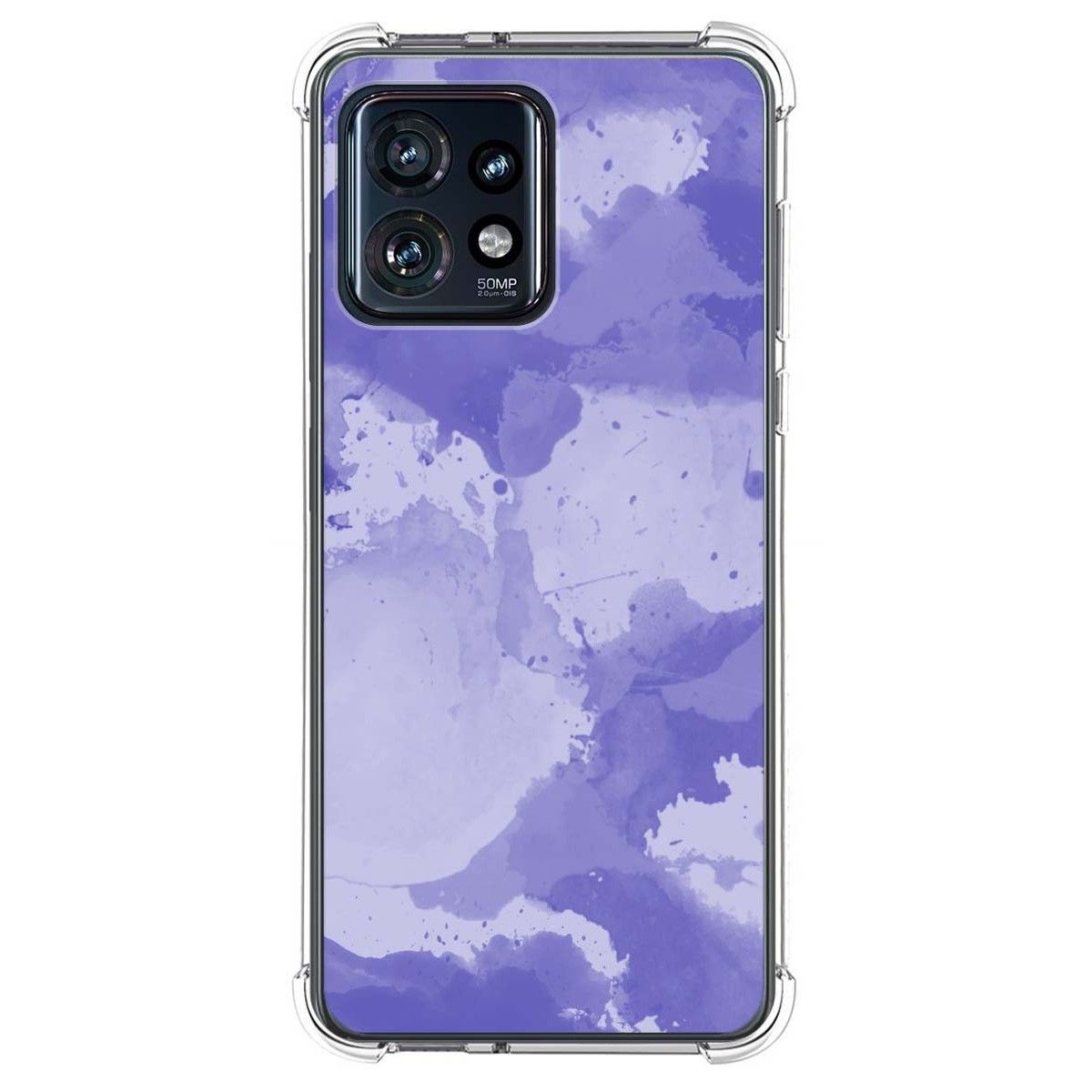 Funda Silicona Antigolpes para Motorola Edge 40 Pro 5G diseño Acuarela 01 Dibujos