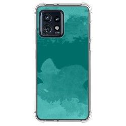 Funda Silicona Antigolpes para Motorola Edge 40 Pro 5G diseño Acuarela 06 Dibujos