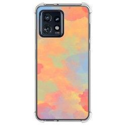 Funda Silicona Antigolpes para Motorola Edge 40 Pro 5G diseño Acuarela 08 Dibujos