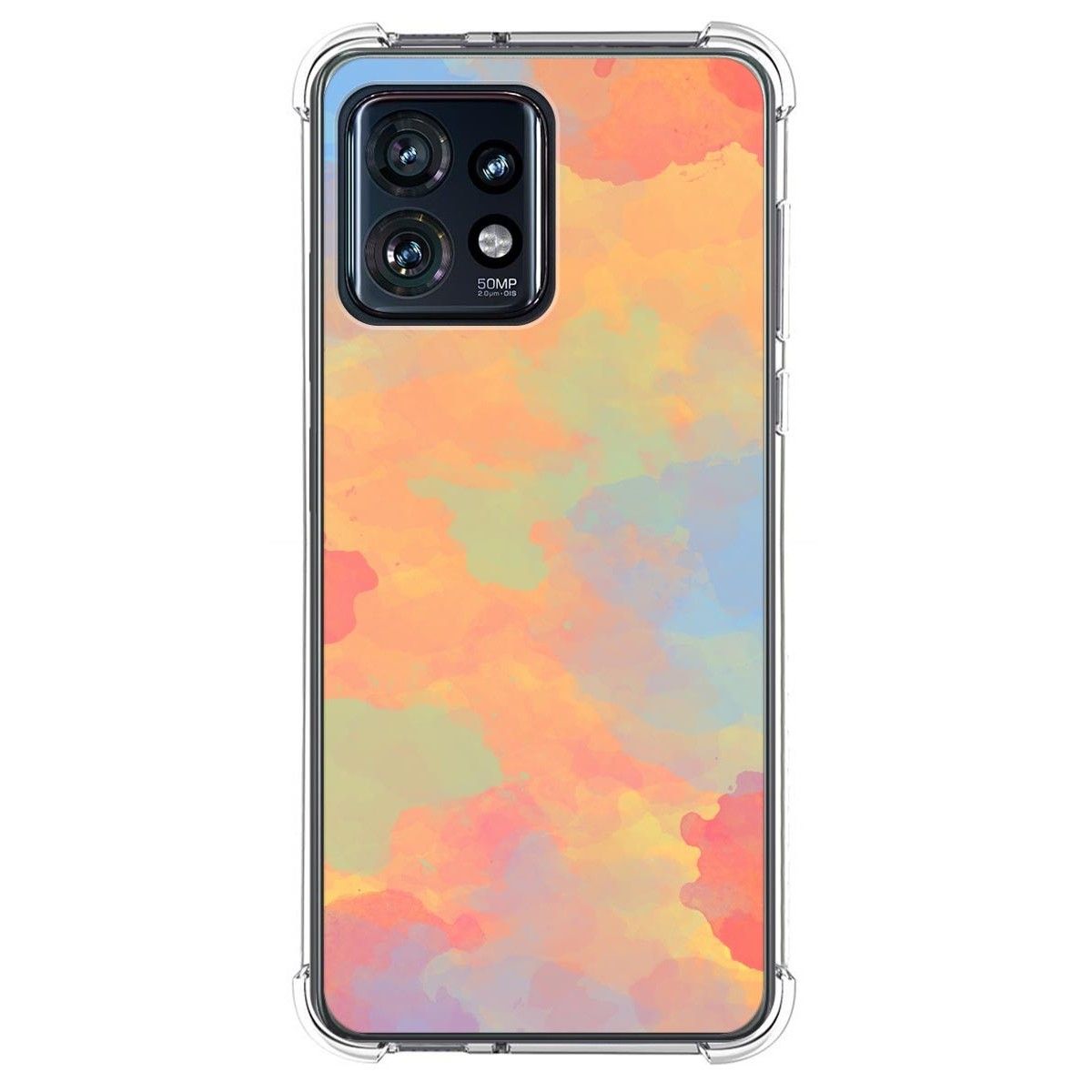 Funda Silicona Antigolpes para Motorola Edge 40 Pro 5G diseño Acuarela 08 Dibujos