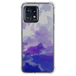 Funda Silicona Antigolpes para Motorola Edge 40 Pro 5G diseño Acuarela 09 Dibujos