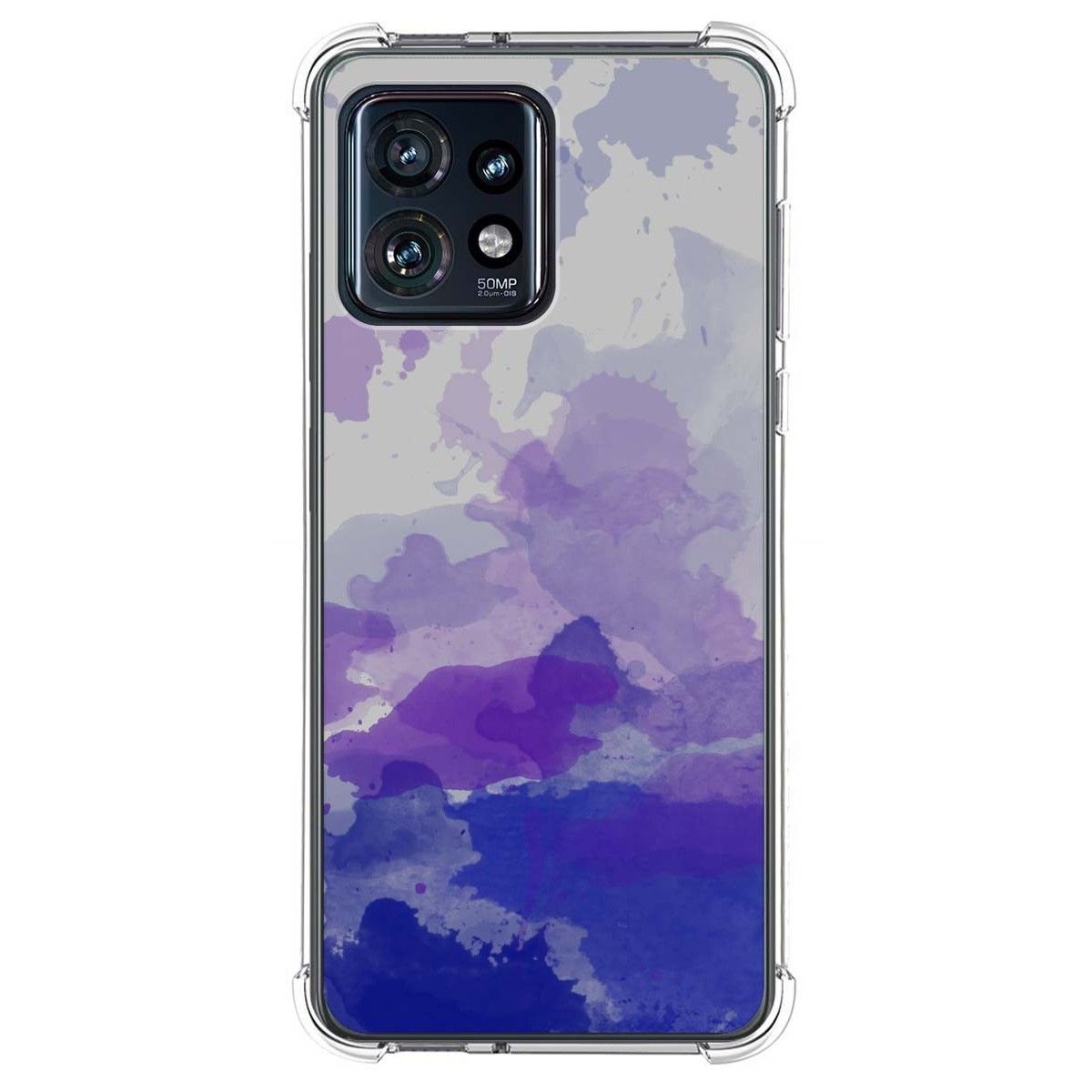 Funda Silicona Antigolpes para Motorola Edge 40 Pro 5G diseño Acuarela 09 Dibujos