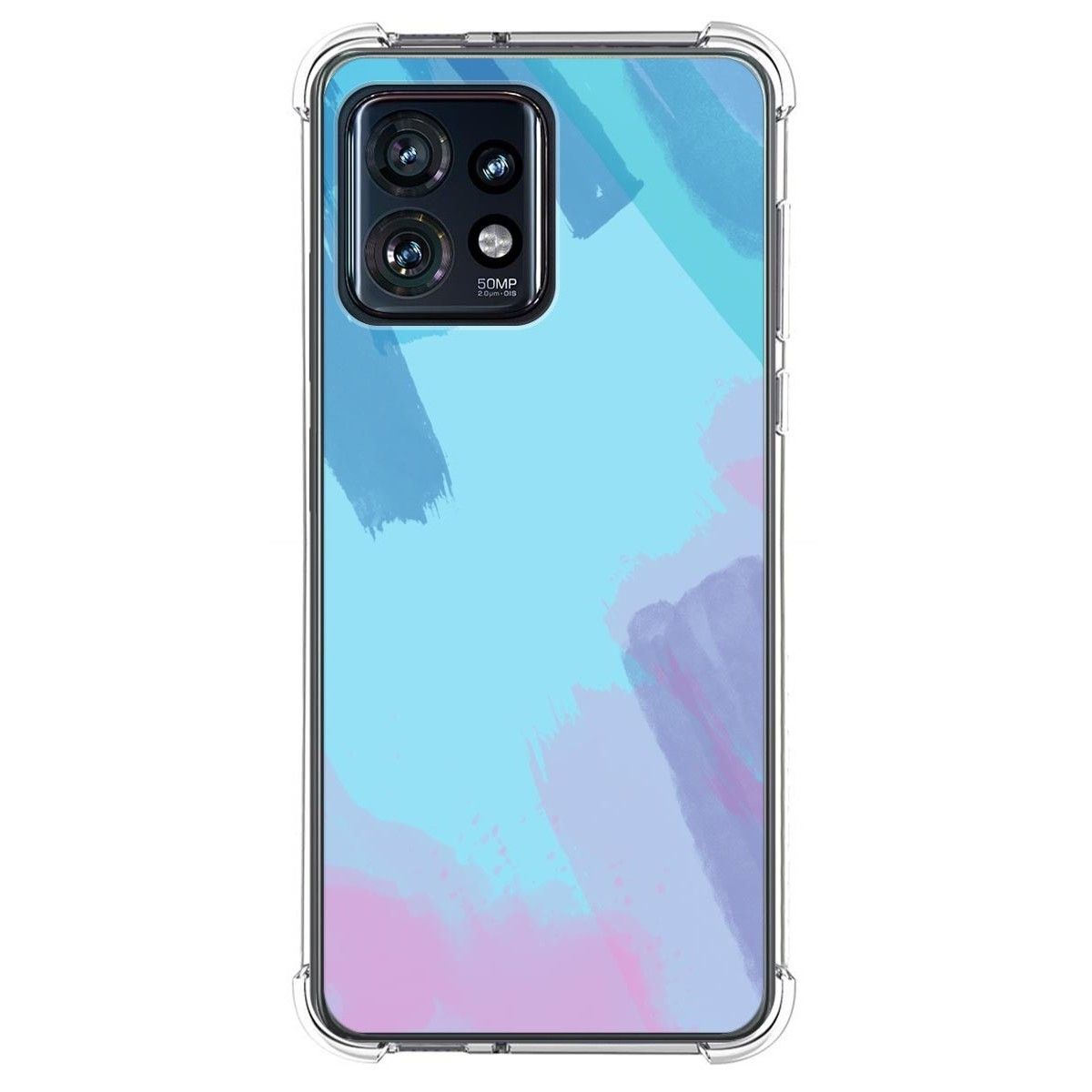 Funda Silicona Antigolpes para Motorola Edge 40 Pro 5G diseño Acuarela 10 Dibujos