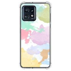 Funda Silicona Antigolpes para Motorola Edge 40 Pro 5G diseño Acuarela 11 Dibujos