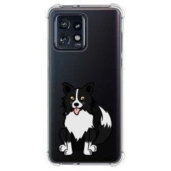 Funda Silicona Antigolpes para Motorola Edge 40 Pro 5G diseño Perros 01 Dibujos