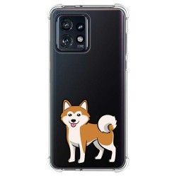 Funda Silicona Antigolpes para Motorola Edge 40 Pro 5G diseño Perros 02 Dibujos