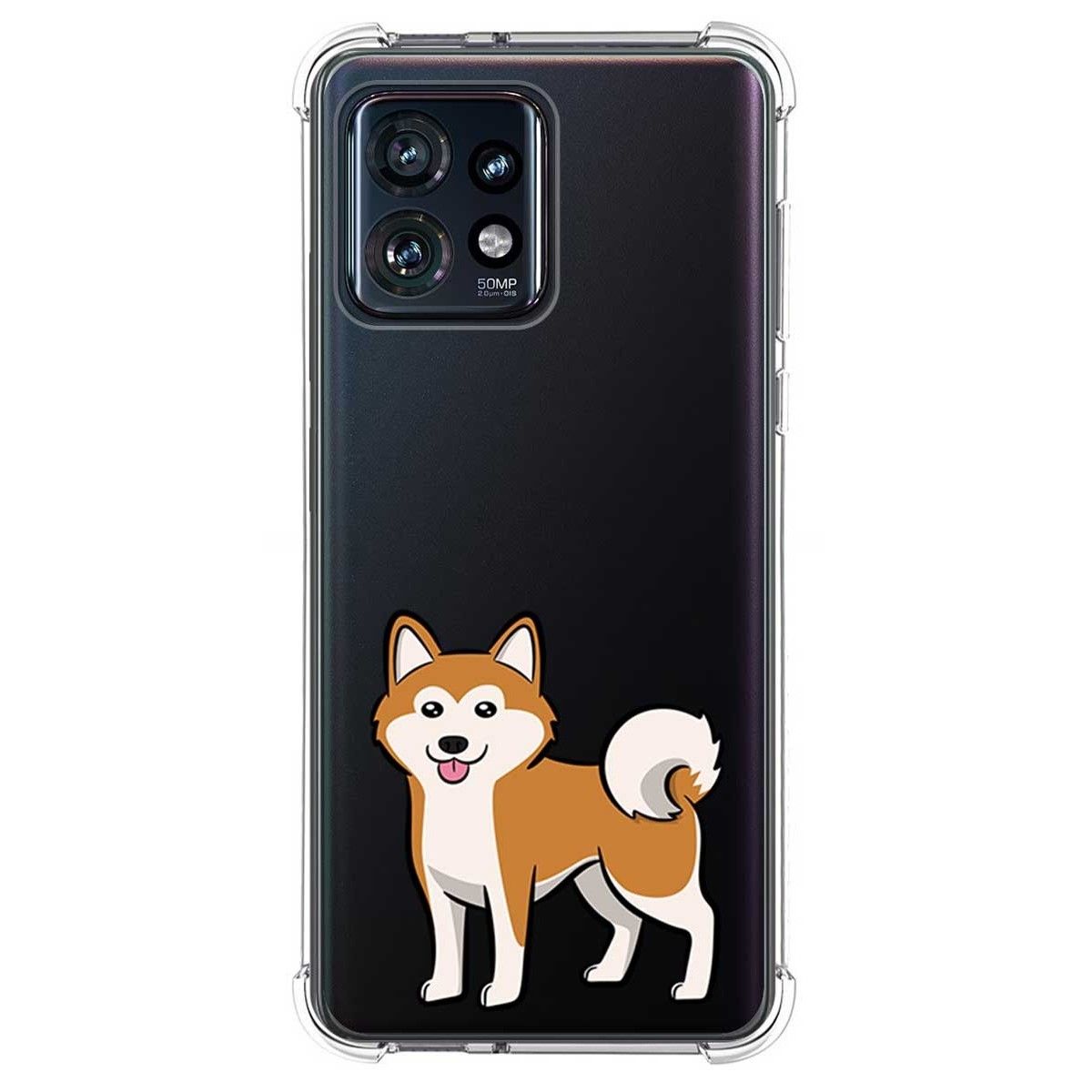 Funda Silicona Antigolpes para Motorola Edge 40 Pro 5G diseño Perros 02 Dibujos