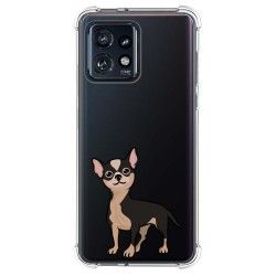 Funda Silicona Antigolpes para Motorola Edge 40 Pro 5G diseño Perros 05 Dibujos