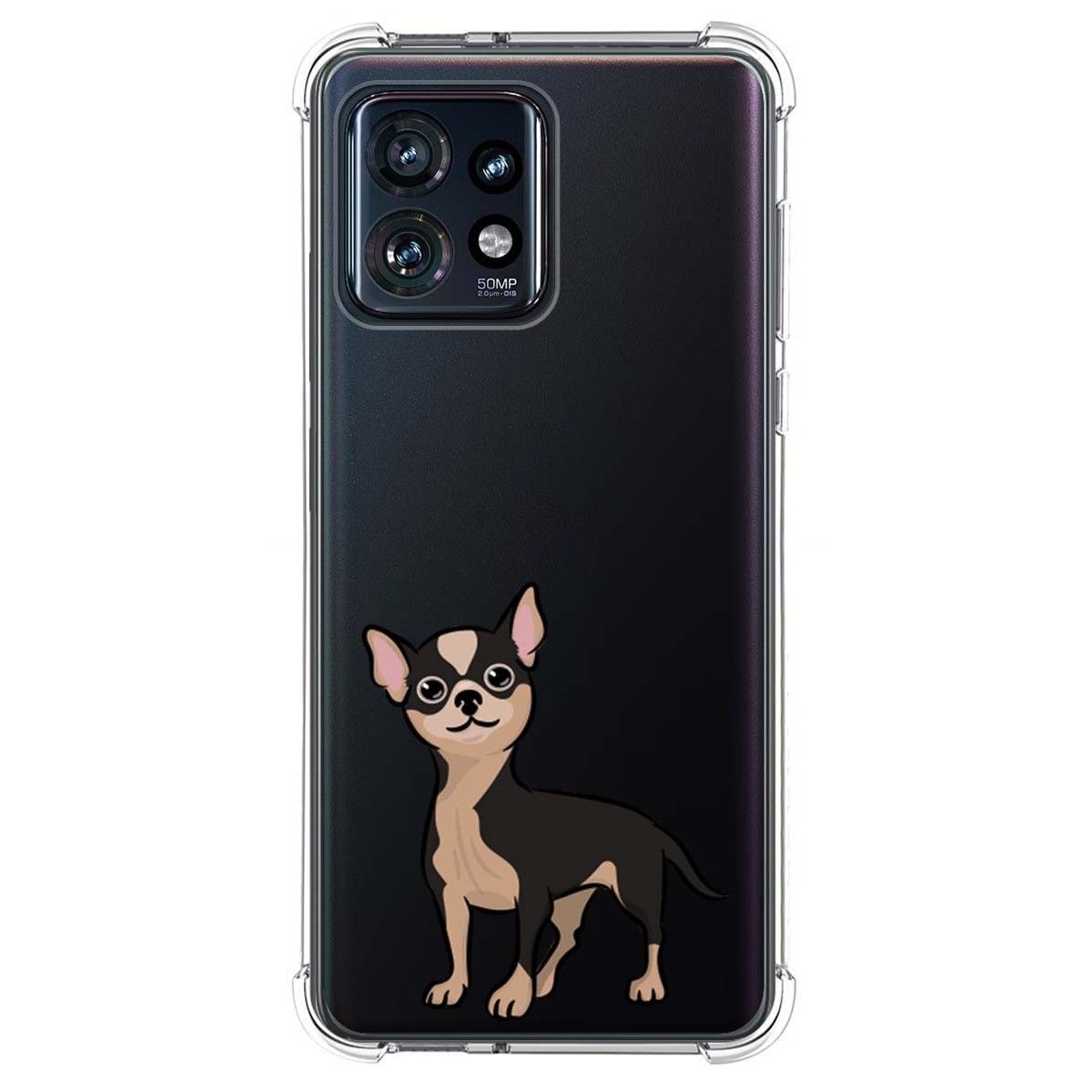 Funda Silicona Antigolpes para Motorola Edge 40 Pro 5G diseño Perros 05 Dibujos