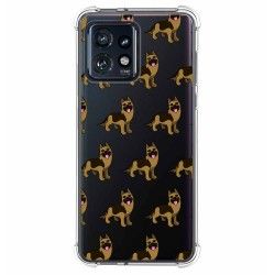 Funda Silicona Antigolpes para Motorola Edge 40 Pro 5G diseño Perros 09 Dibujos