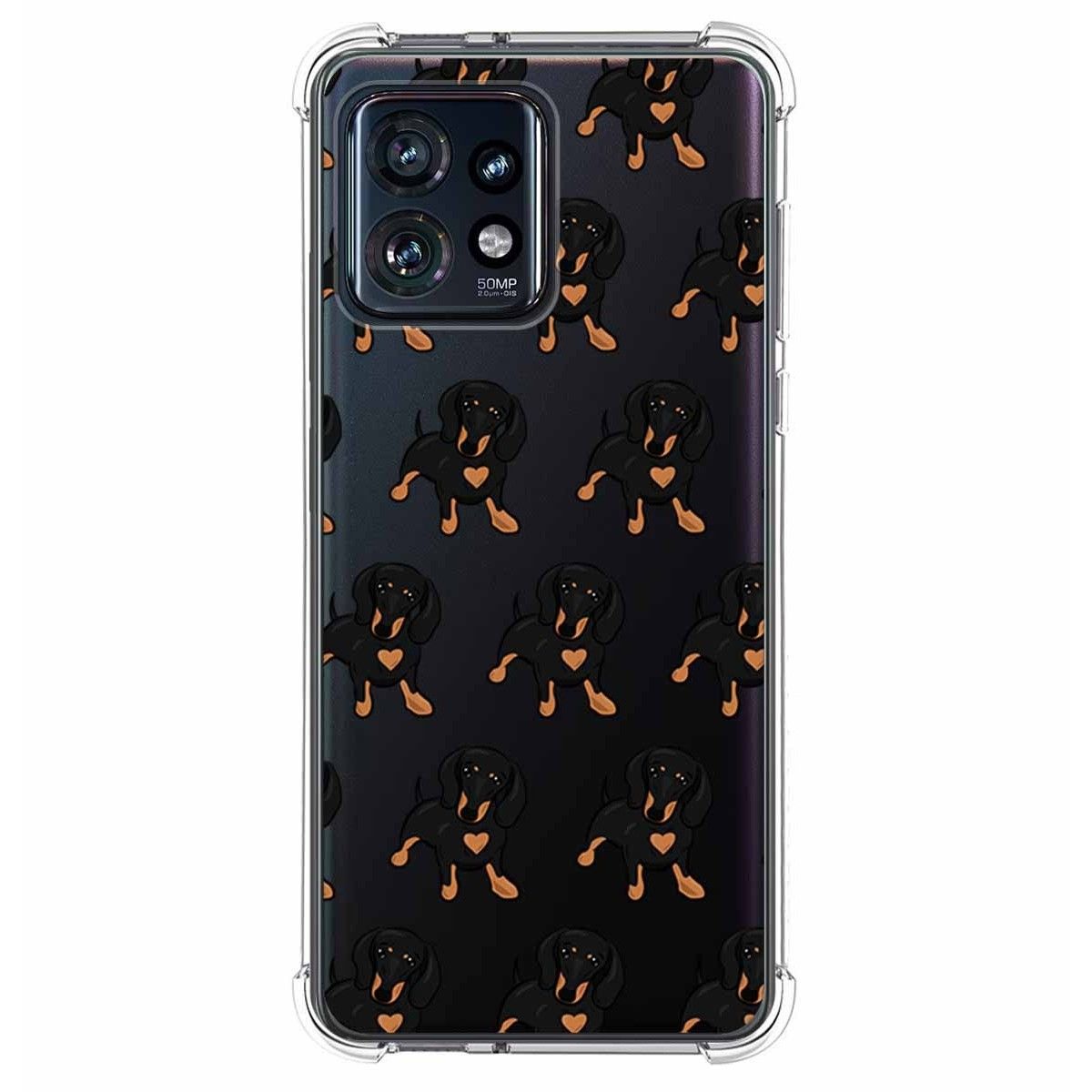 Funda Silicona Antigolpes para Motorola Edge 40 Pro 5G diseño Perros 10 Dibujos