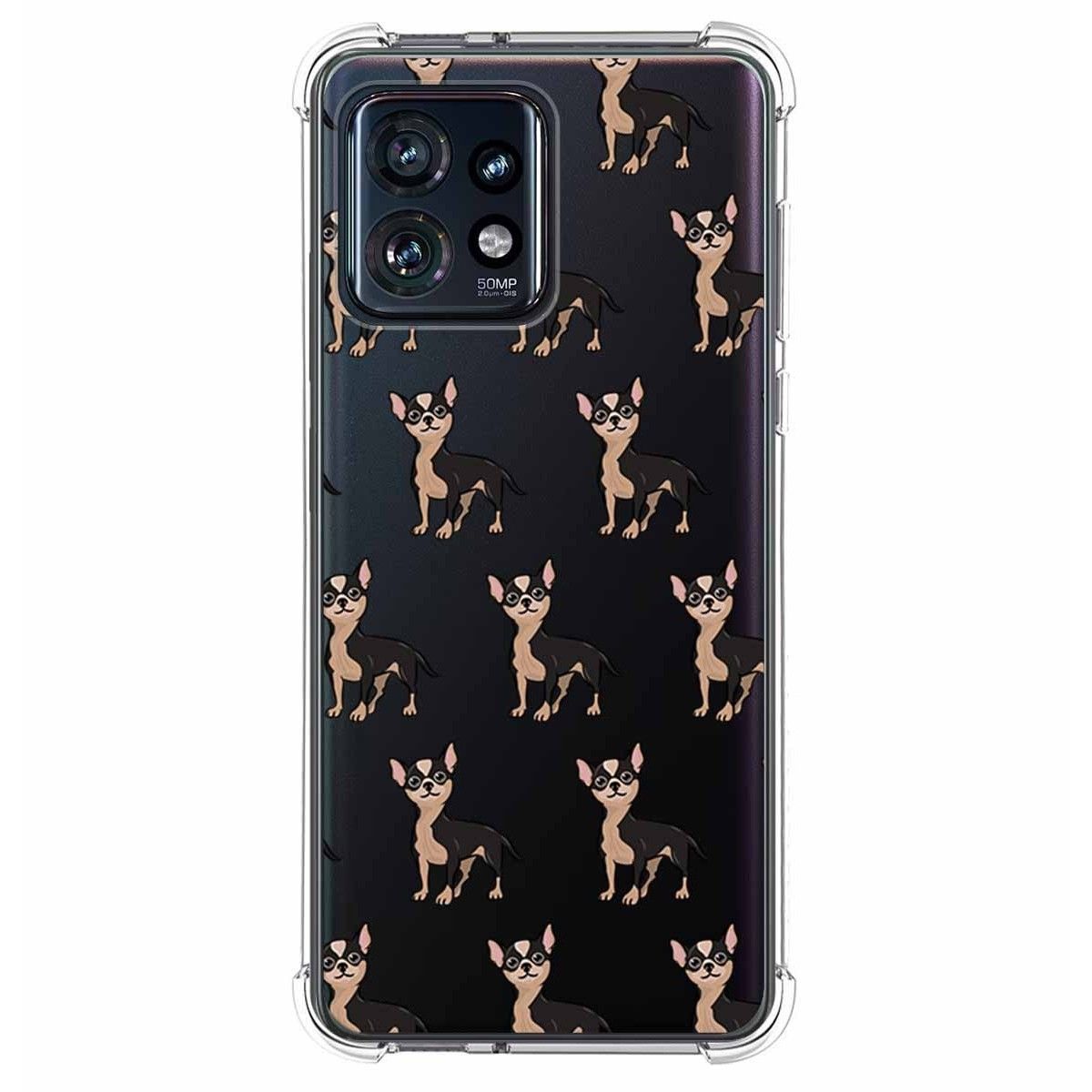 Funda Silicona Antigolpes para Motorola Edge 40 Pro 5G diseño Perros 11 Dibujos