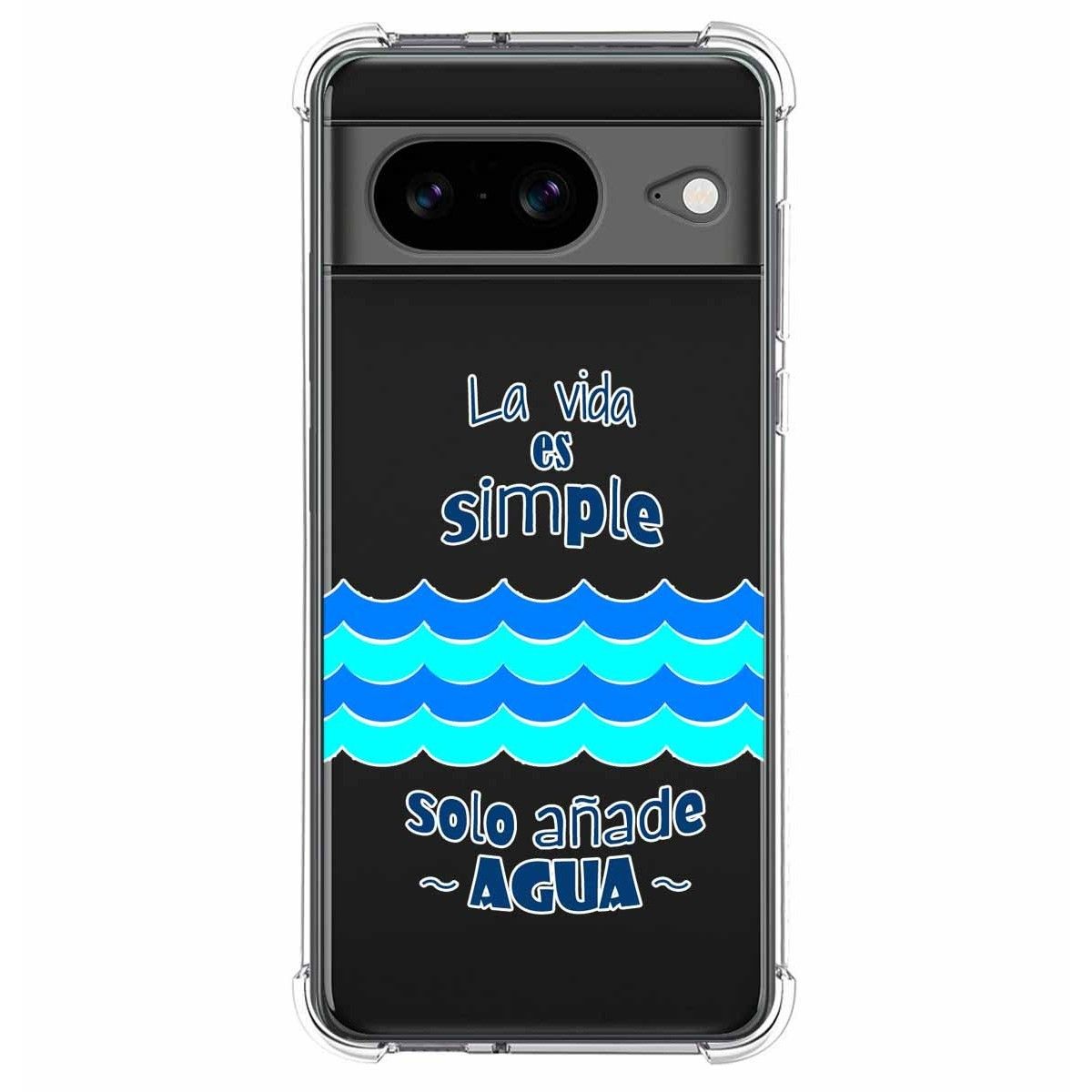 Funda Silicona Antigolpes para Google Pixel 8 5G diseño Agua Dibujos