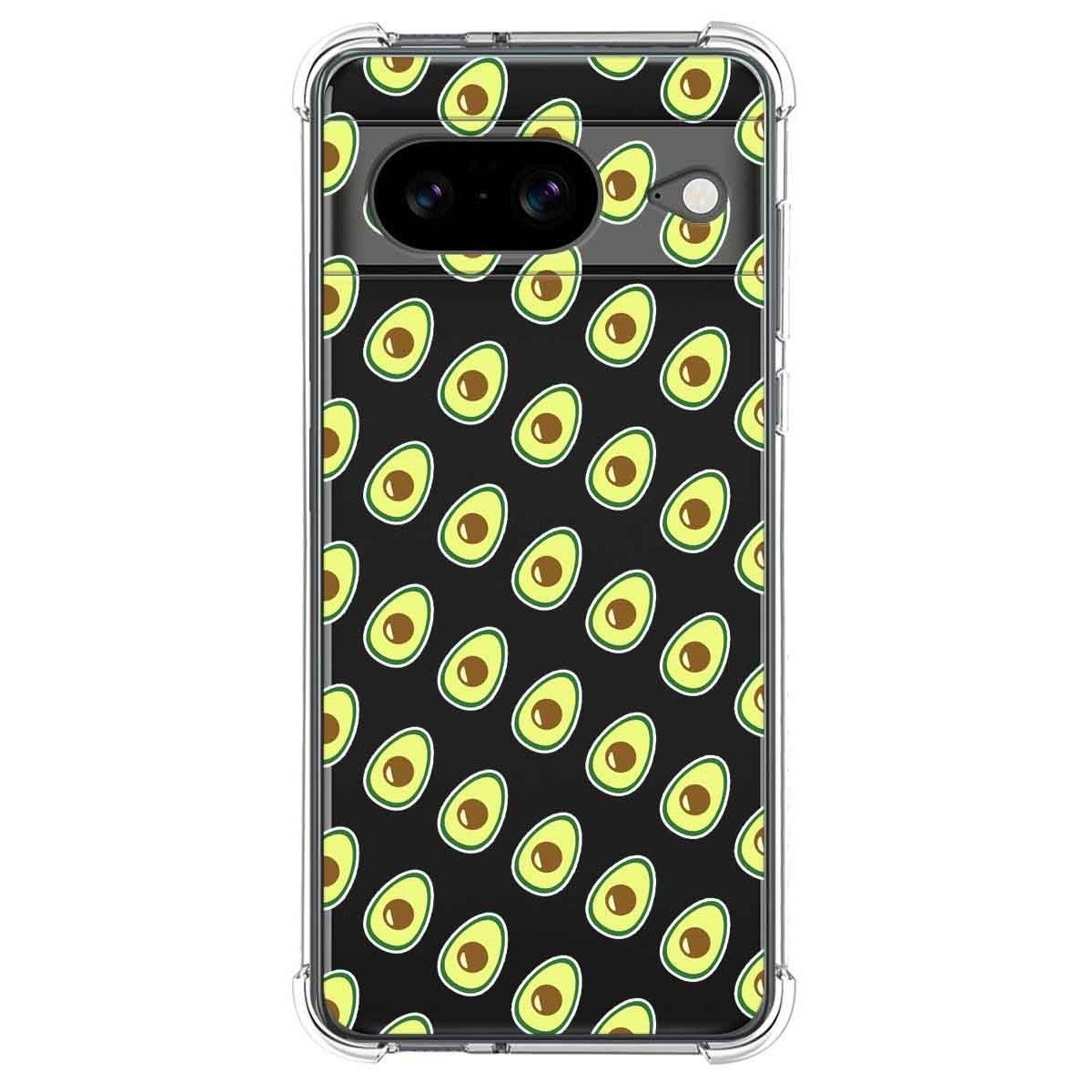 Funda Silicona Antigolpes para Google Pixel 8 5G diseño Aguacate Dibujos