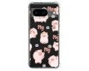 Funda Silicona Antigolpes para Google Pixel 8 5G diseño Cerdos Dibujos