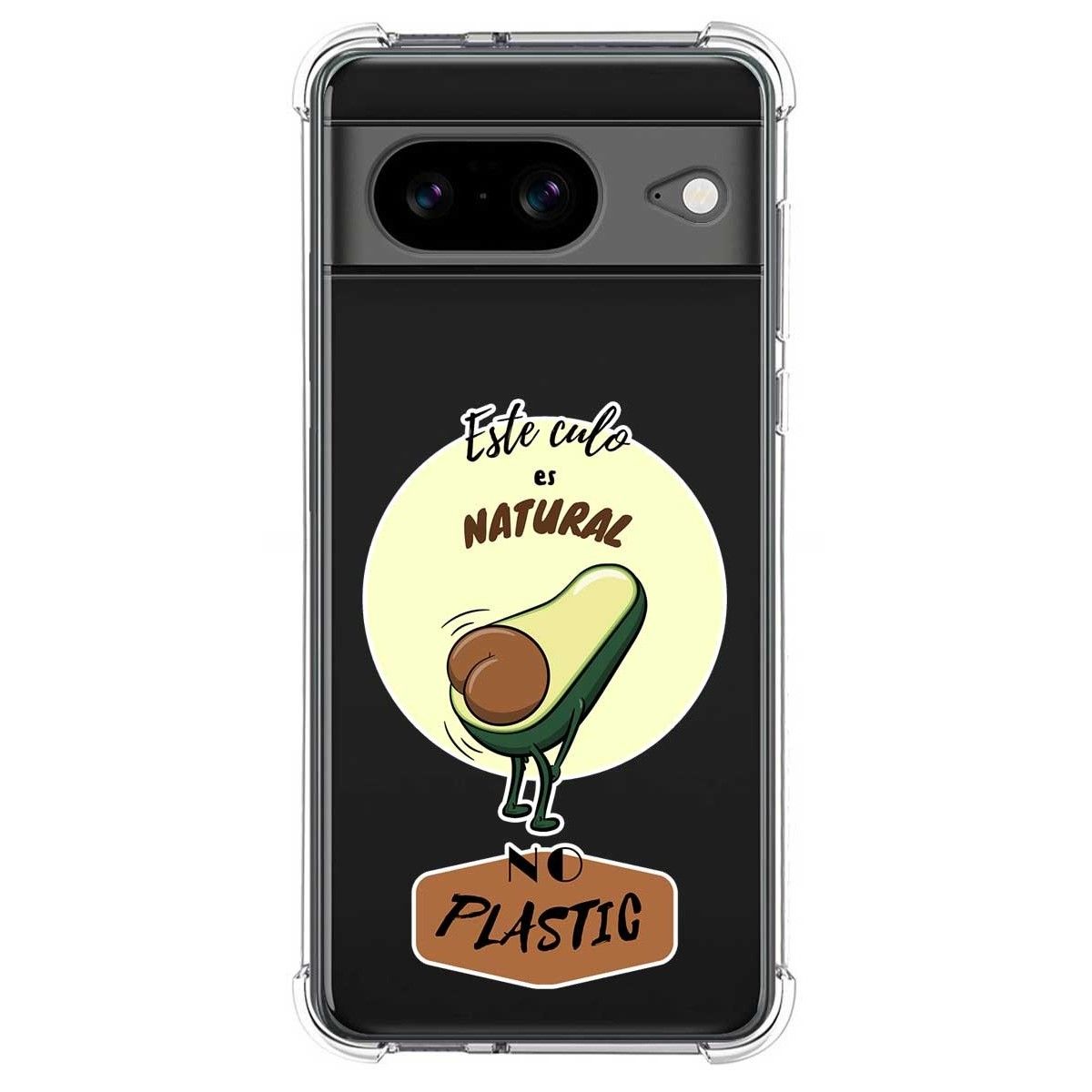 Funda Silicona Antigolpes para Google Pixel 8 5G diseño Culo Natural Dibujos