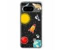 Funda Silicona Antigolpes para Google Pixel 8 5G diseño Espacio Dibujos