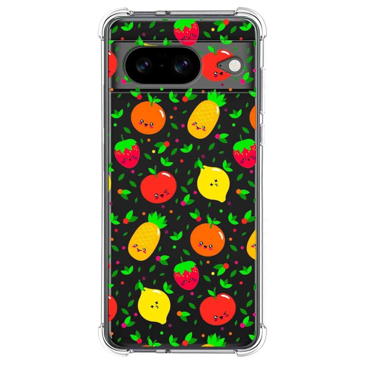 Funda Silicona Antigolpes para Google Pixel 8 5G diseño Frutas 01 Dibujos