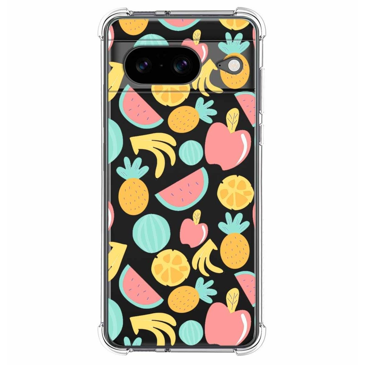 Funda Silicona Antigolpes para Google Pixel 8 5G diseño Frutas 02 Dibujos