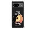 Funda Silicona Antigolpes para Google Pixel 8 5G diseño Hombre Escalada Dibujos